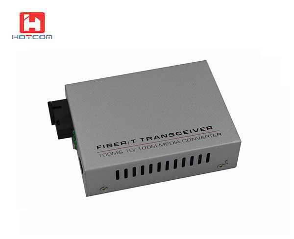 10/100Base-Tx to 100Base-Fx Single Fiber Briding Media Converter 