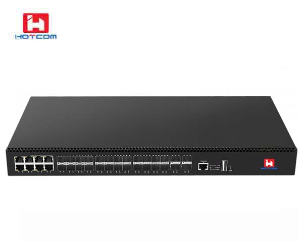 16*1G SFP+8*1G SFP/RJ45 Combo+4*1G/2.5G/10G SFP+ Layer 3 Managed Ethernet Switch
