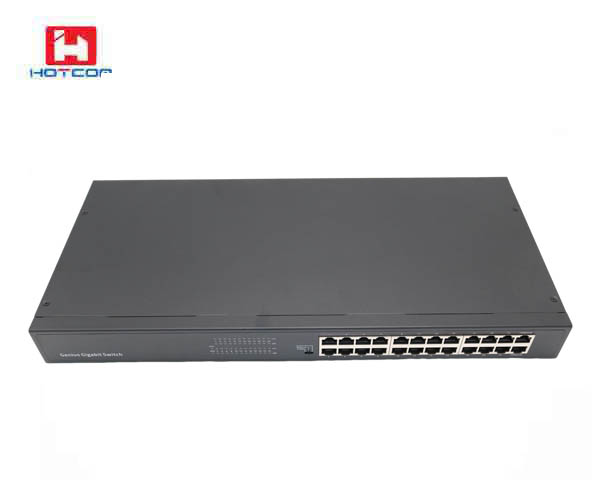 24-port full Gigabit Switch for Security Project with Lightning-proof
